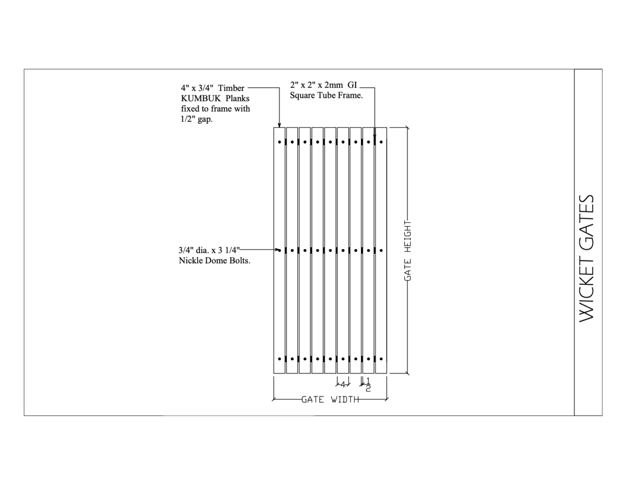 Wicket Gates - Three Sinha